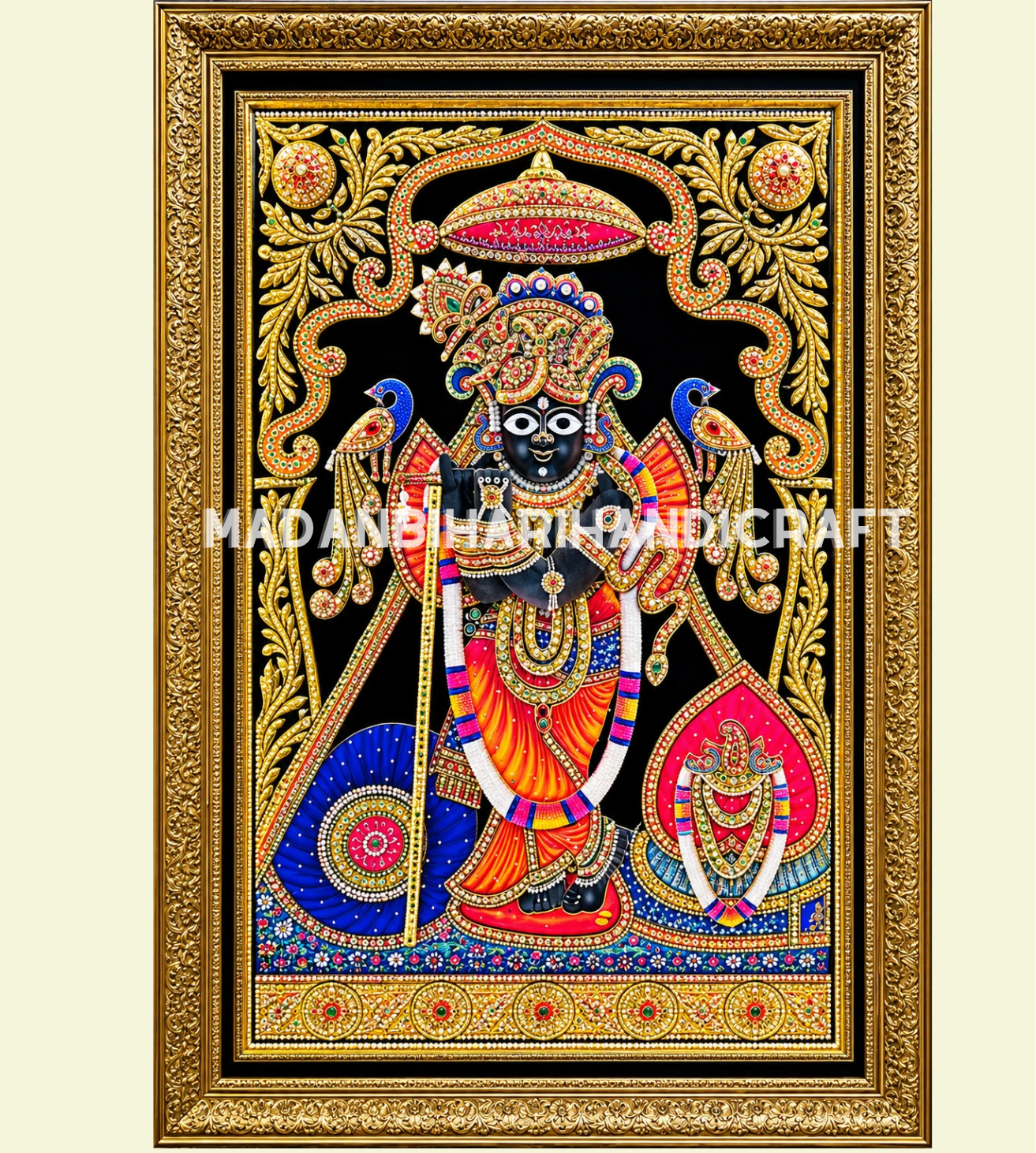Bankey Bihari Ji Painting